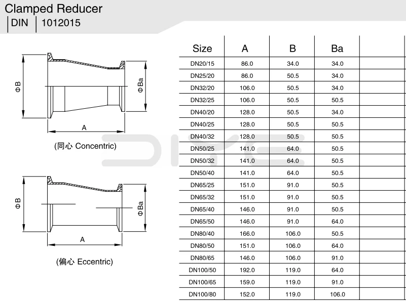 Sanitary Stainless Steel Clamp 45 Degree Elbow