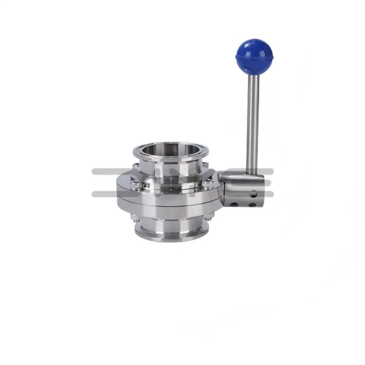 صمام فراشة المشبك الصحي