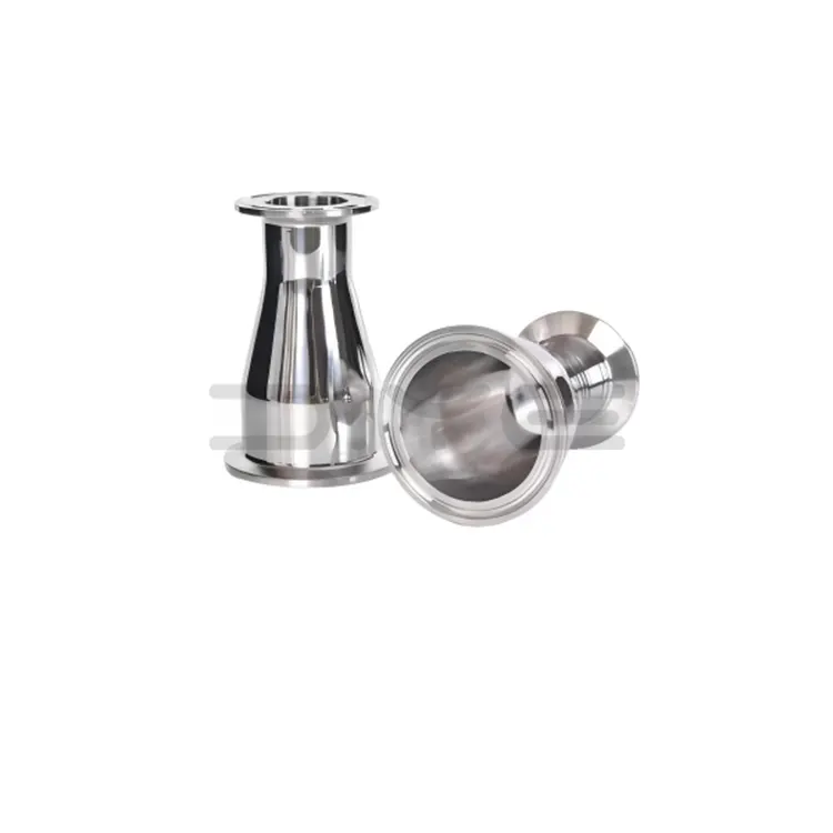 الفولاذ المقاوم للصدأ الصحي المشبك متحدة المركز المخفض